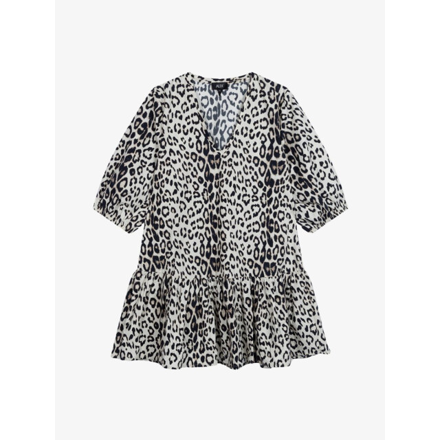 Alix The Label Dames jurk leopard crispy babydoll 2402338577-601 large