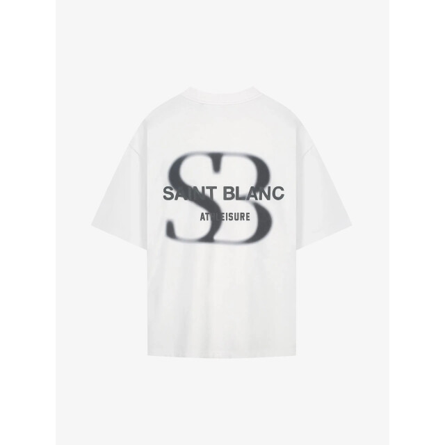 Saint Blanc Heren shirt blurr BLURR-TEE-BRIGHT-WHITE large