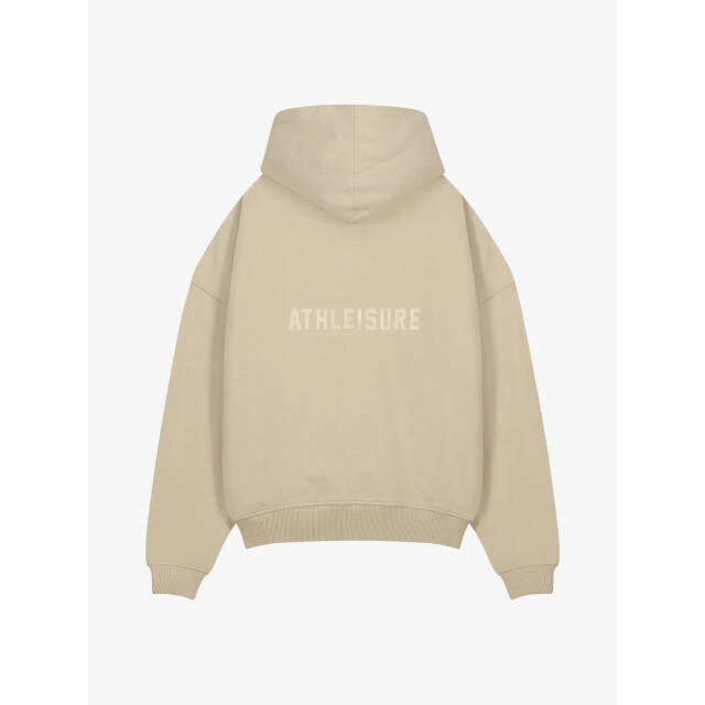 Saint Blanc Heren hoodie cut taupe CUT-HOODIE-TAUPE large