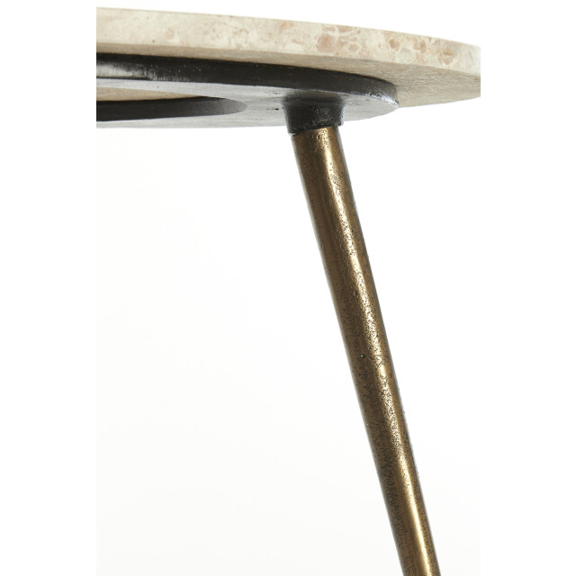 Light & Living bijzettafel zeca Ø59x41cm - 3032510 large