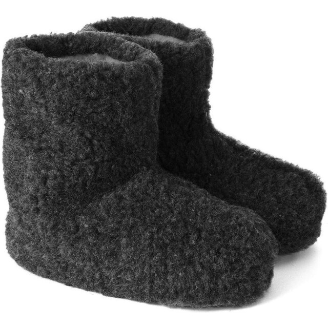 Norway Sloffen Norway merino schapenwollen sloffen Norway Merino schapenwollen sloffen zwart large