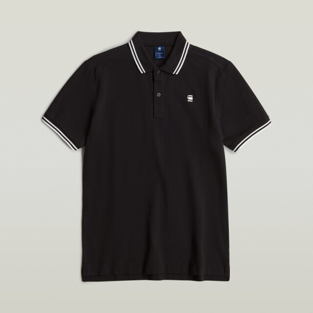 G-Star D17127 5864 6484 dunda stripe heren polo - 6484/D17127 5864 Dunda Stripe large