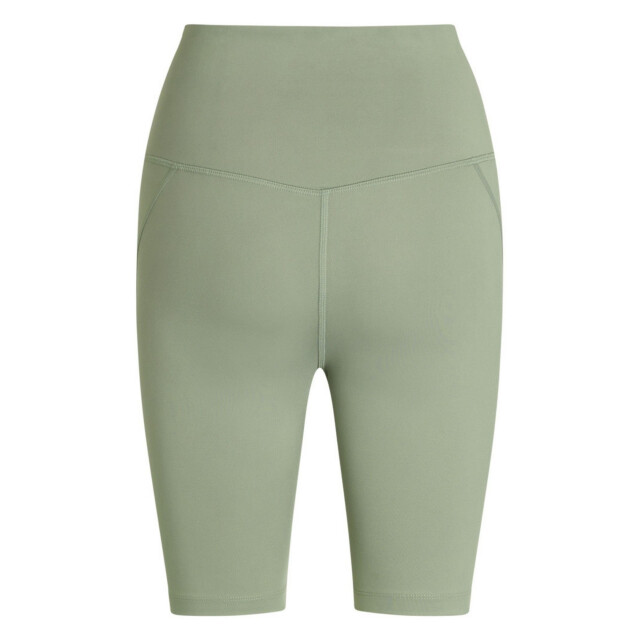 Girlfriend Collective Dames compressief fietsshort met hoge taille UTGC115_agave large