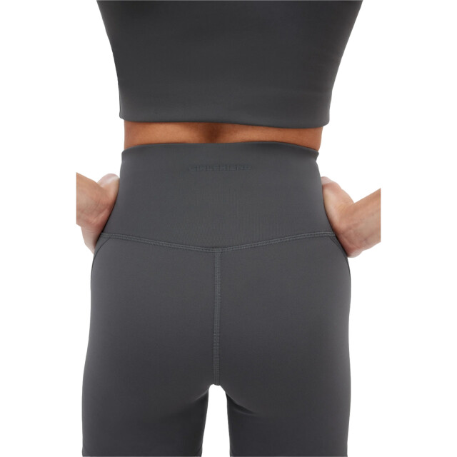 Girlfriend Collective Dames compressieve high rise hardloopshort UTGC177_moon large