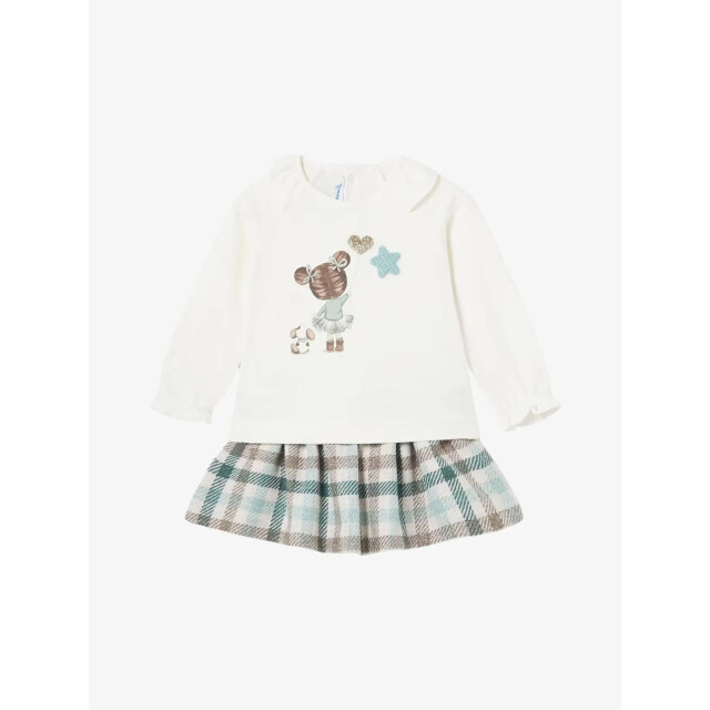 Mayoral Meisjes set rok tartan 2927-75-JADE large