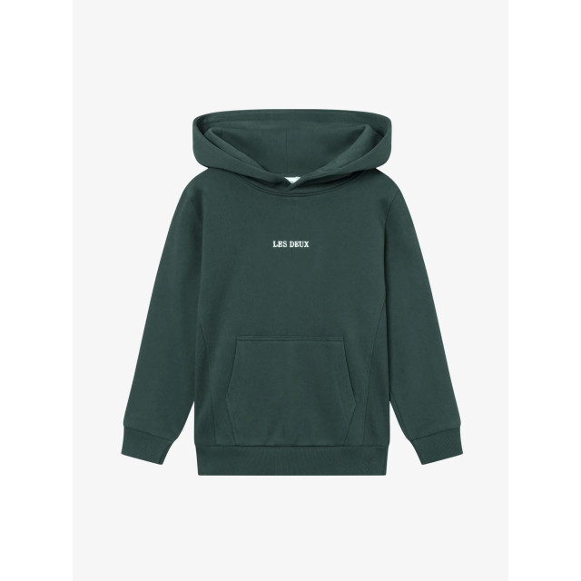 Les Deux Jongens hoodie dexter pine green LDK201074-546546-PINE-GREEN large