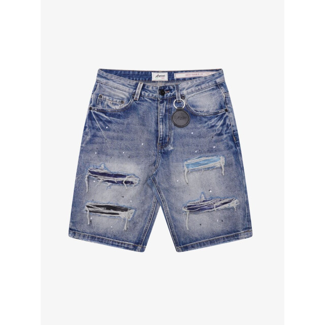 Amicci Heren short sanko mid blue AMJ28-MIDBLUE large