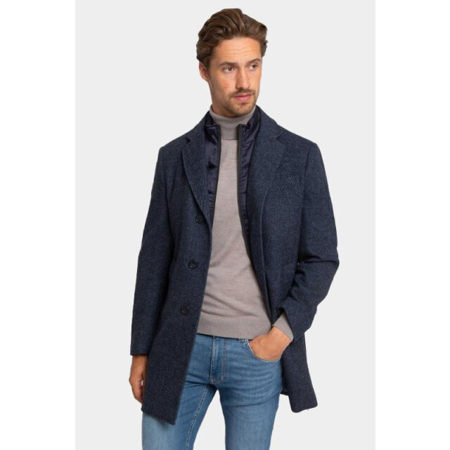 Suitable Wollen jas twill coat nk-5227nsh/73969 186449 large