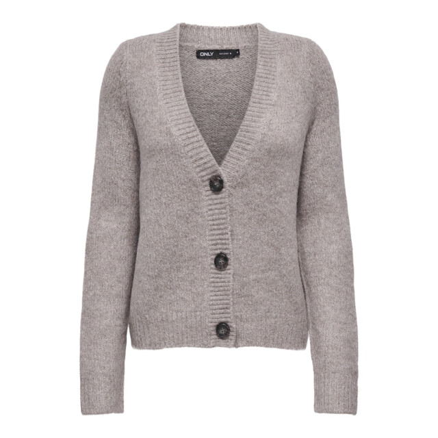 Only onlzoey l/s regular cardigan knt no 15332549 woodsmoke 06741.940.0013 large