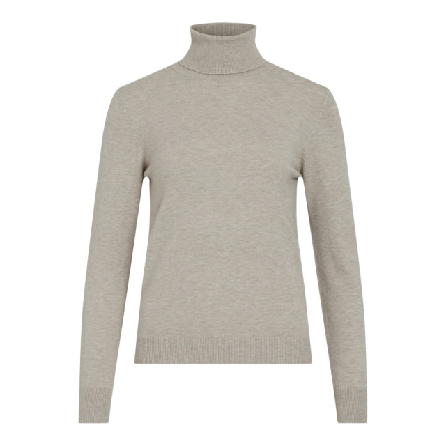 Vila vicomfy l/s roll-neck knit top/pb 14097994 natural melange 06711.172.0026 large