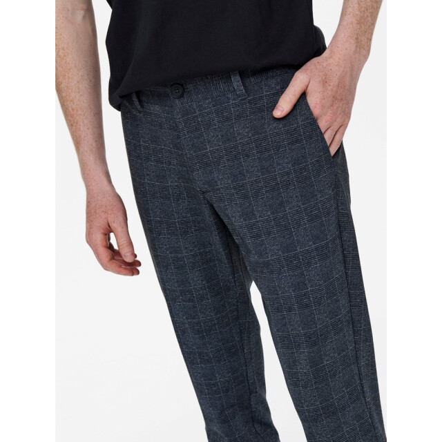 Only & Sons onsmark check pants hy gw 9887 22019887 dress s 05519.211.0001 large