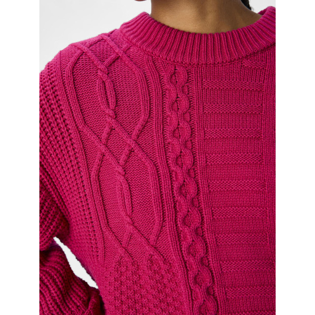 Object objrush re l/s knit pullover 135 23045255 sangria 06712.758.0021 large