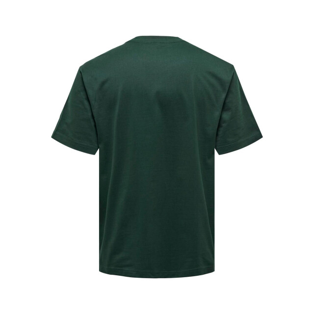 Only & Sons onsfred life rlx ss tee noos 22022532 darkest spruce 05011.369.0182 large
