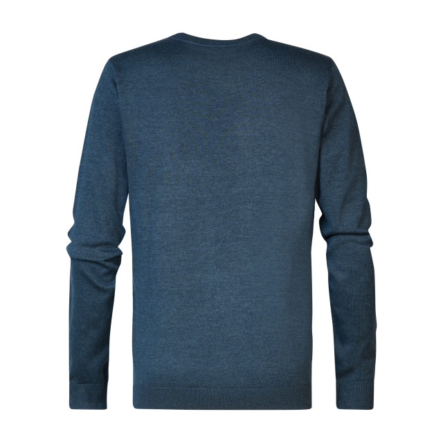 Petrol Industries men knitwear round neck basic m-3040-kwr201 5185 midnight blue 05711.247.0013 large