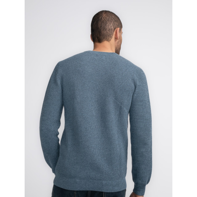 Petrol Industries men knitwear round neck basic m-3040-kwr225 5183 light shadow 05711.247.0008 large