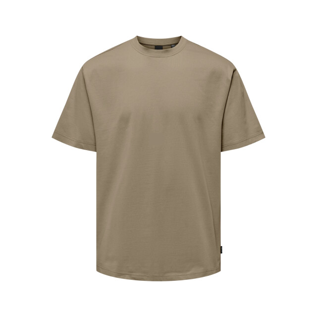 Only & Sons onsfred life rlx ss tee noos 22022532 desert 05011.834.0010 large