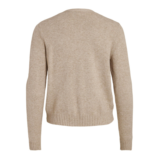 Vila viril short l/s knit cardigan-noos 14060800 natural melange 06741.172.0011 large