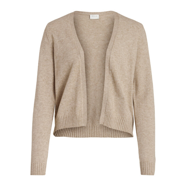 Vila viril short l/s knit cardigan-noos 14060800 natural melange 06741.172.0011 large
