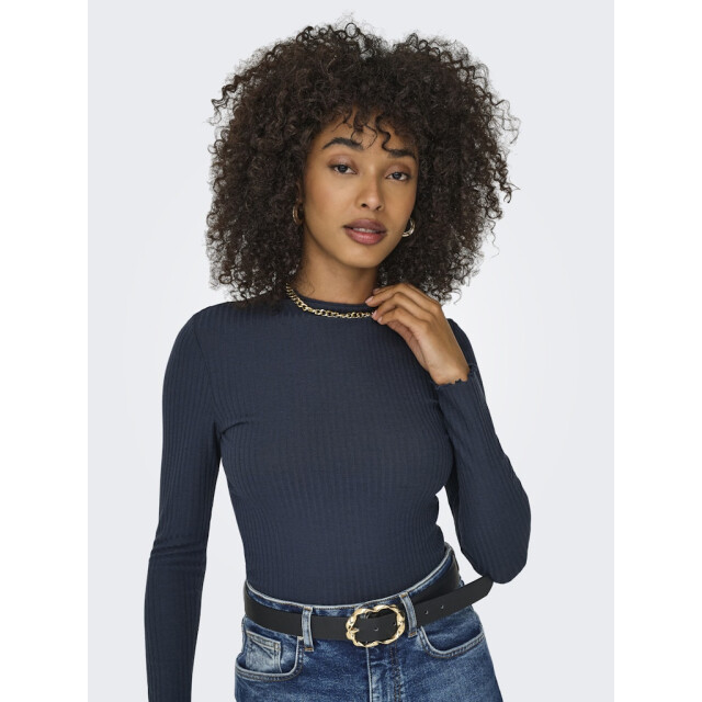 Only onlemma l/s high neck top noos jrs 15180040 ombre 06012.211.0092 large