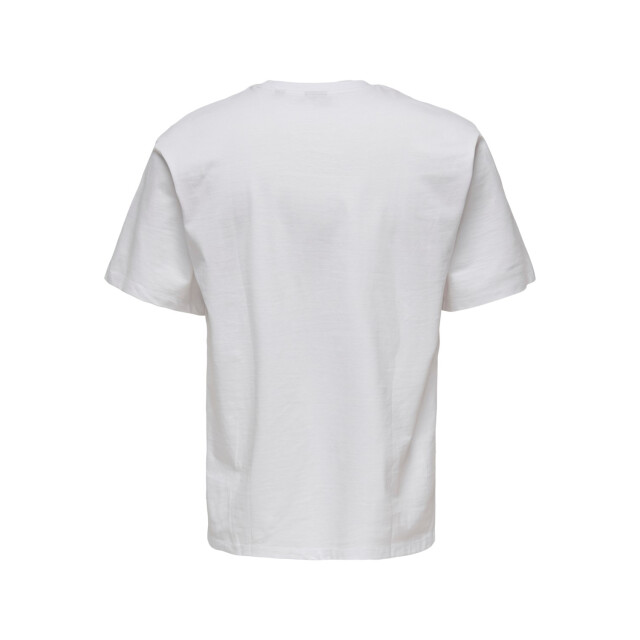 Only & Sons onsfred rlx ss tee noos 22022532 bright white 05011.100.0018 large
