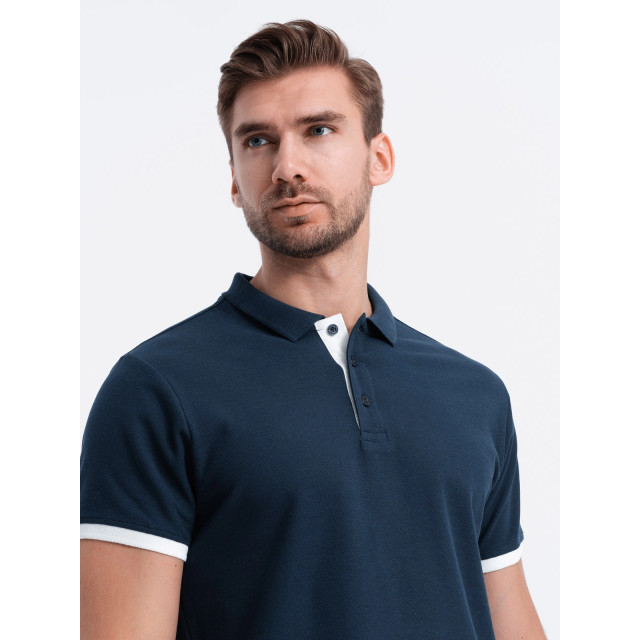 Ombre Poloshirt heren korte mouw - karuan OM-0113-KARUAN large