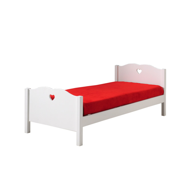 Lucevi amori bed + nachtkastje + 3 deurs kleerkast - 90x200 cm 3012484 large