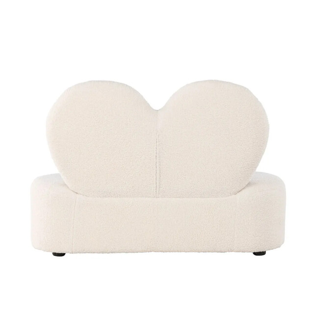Nest living Aryna kinderbankje teddy met hartvormige rugleuning 3033377 large