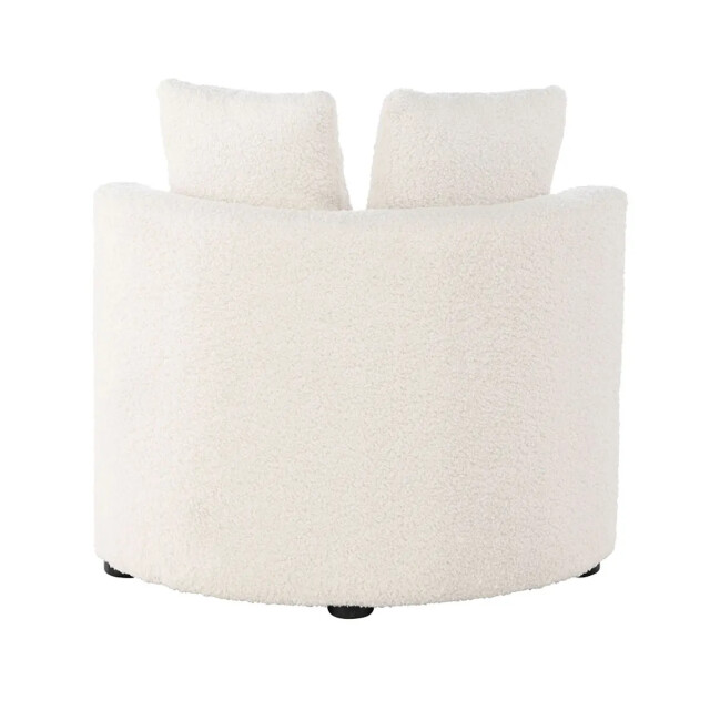 Nest living Elina ronde kinderfauteuil teddy – met twee kussens 3033379 large
