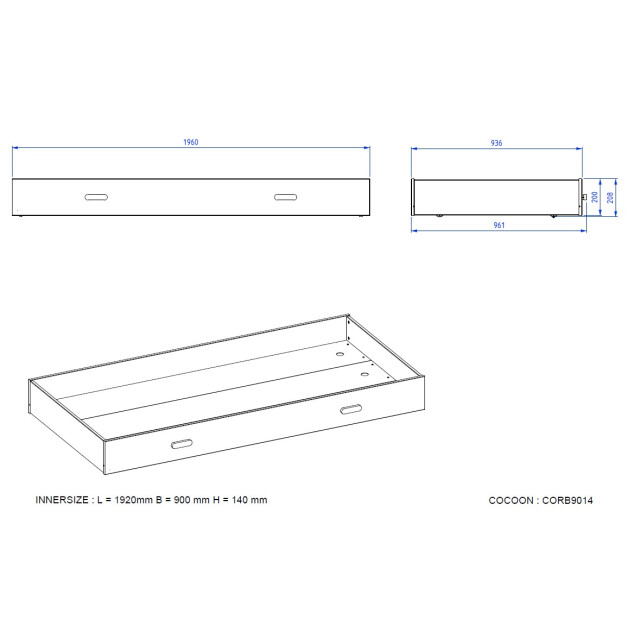 Lucevi kiddy rolbed 90x200cm - 3012559 large