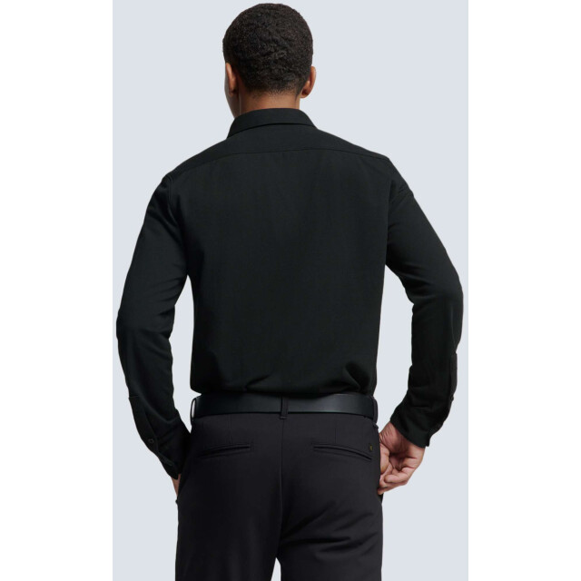 No Excess Shirt jersey pique stretch black N4186-020 large