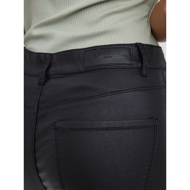 Vero Moda vmseven nw ss smooth coated pants n 10138972 black 06541.990.0032 large