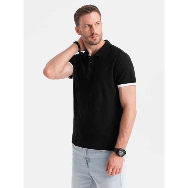 Ombre Poloshirt heren korte mouw - kelya OM-0113-KELYA large