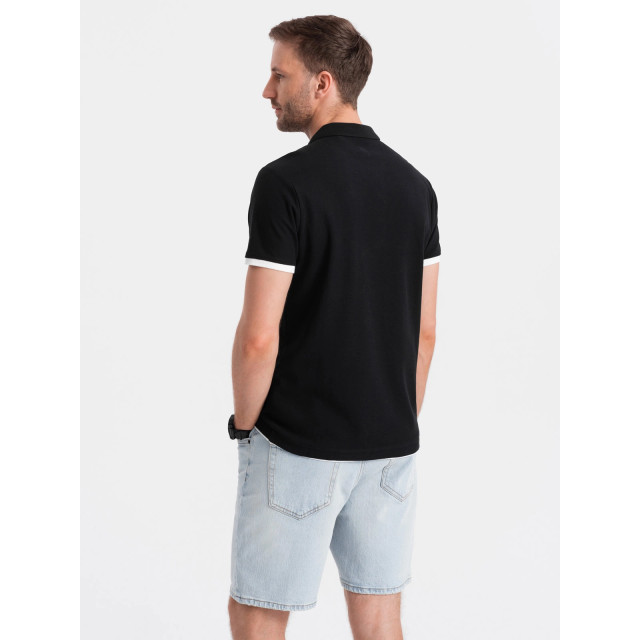 Ombre Poloshirt heren korte mouw - kelya OM-0113-KELYA large