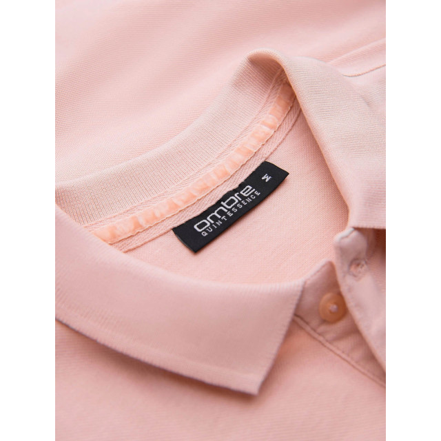 Ombre Heren poloshirt pink catania OM-S1746-3 large