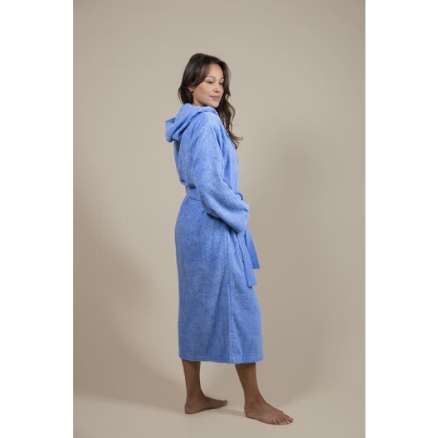 CozyLion Badjas badstof dames & heren jeans blauw | CL-JE-620 large