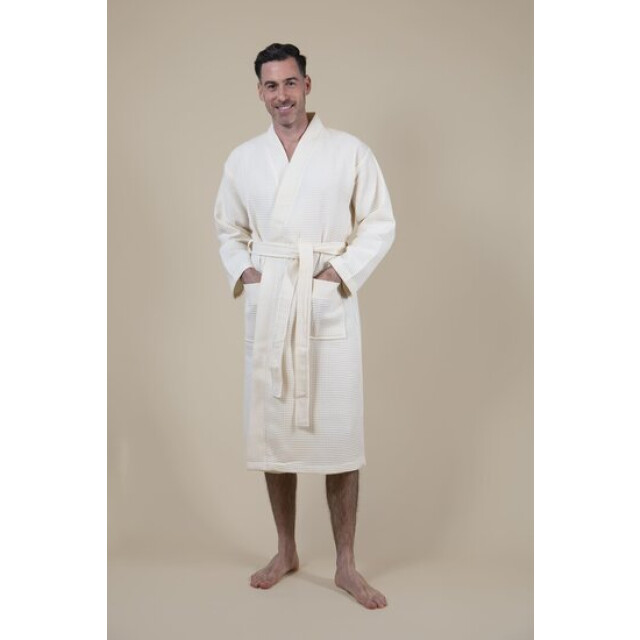 CozyLion Sauna badjas wafelstof dames & heren | CL-OW-1051 large