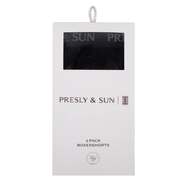 PRESLY & SUN Robert 2-pack boxers PS-ROBERT-BLK-XL large