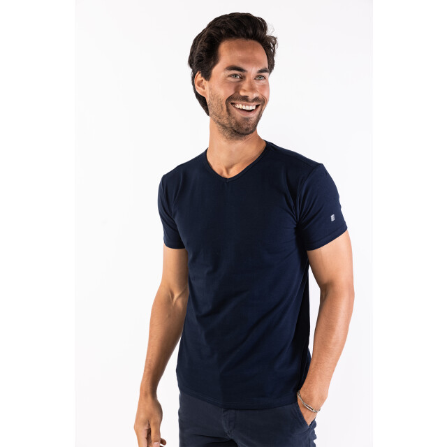 PRESLY & SUN Steve v-neck PS-STEVE-NVY-XL large