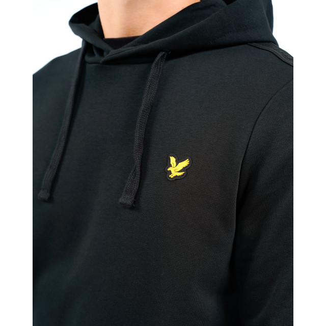 Lyle and Scott Tape hoodie tape-hoodie-00056783-black large