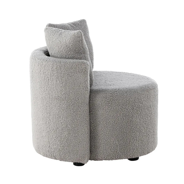 Nest living Elina ronde kinderfauteuil teddy – met twee kussens 3033532 large