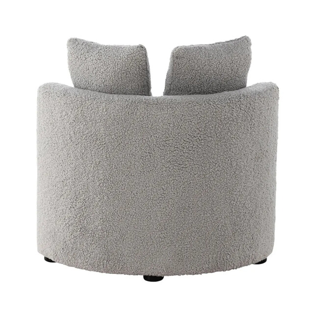 Nest living Elina ronde kinderfauteuil teddy – met twee kussens 3033532 large