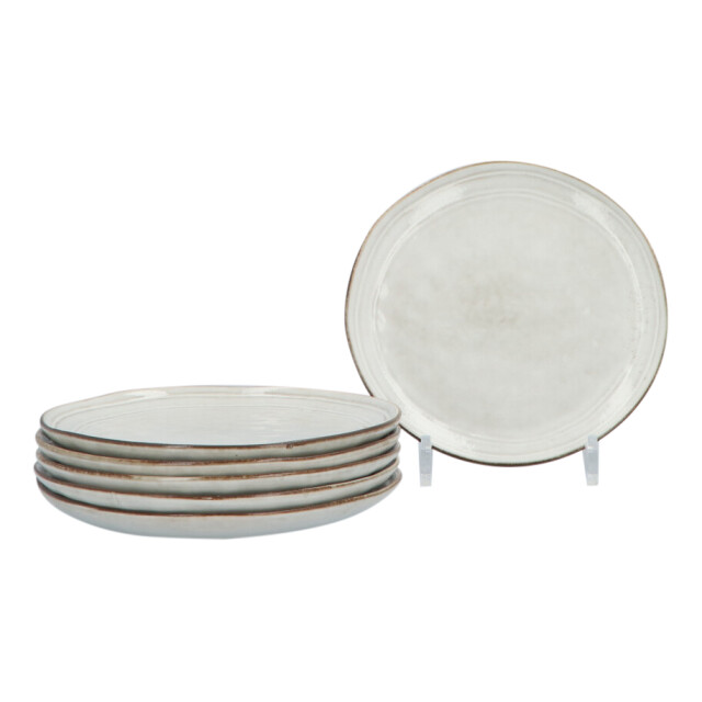 Secret de Gourmet Aardewerk serviesset flower 6 persoons 18-delig - 3047565 large