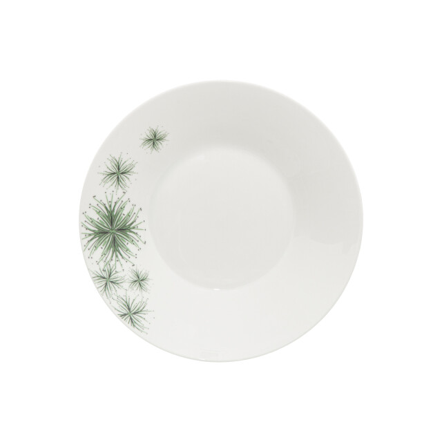 Secret de Gourmet Porseleinen serviesset green floral 6 persoons 18-delig 3047540 large