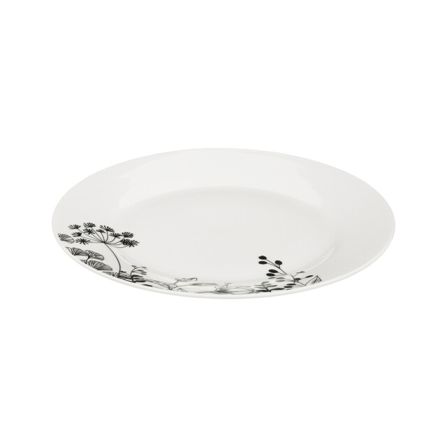 Secret de Gourmet Porseleinen serviesset wild flower 6-persoons 18-delig wit/ 3047539 large