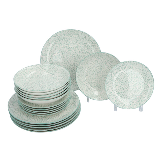 Secret de Gourmet Porseleinen serviesset jasmijn 18-delig 6 persoons- 3047541 large