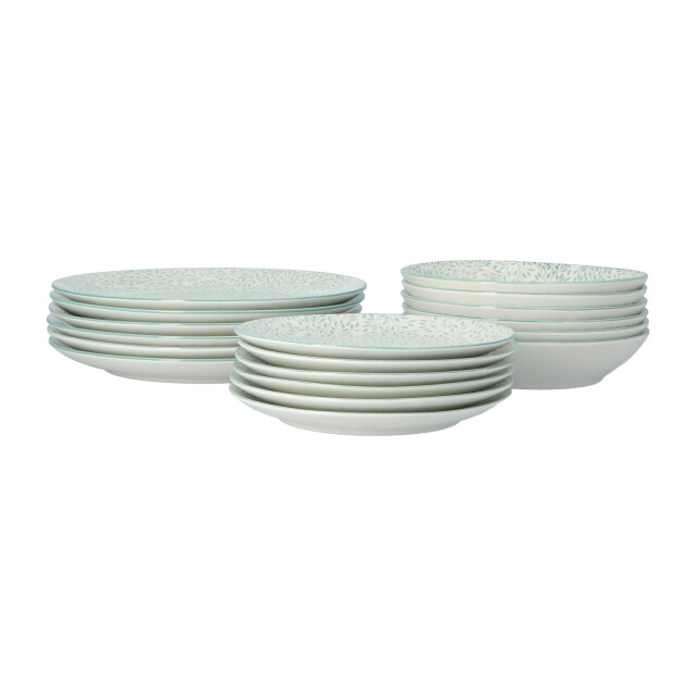 Secret de Gourmet Porseleinen serviesset jasmijn 18-delig 6 persoons- 3047541 large