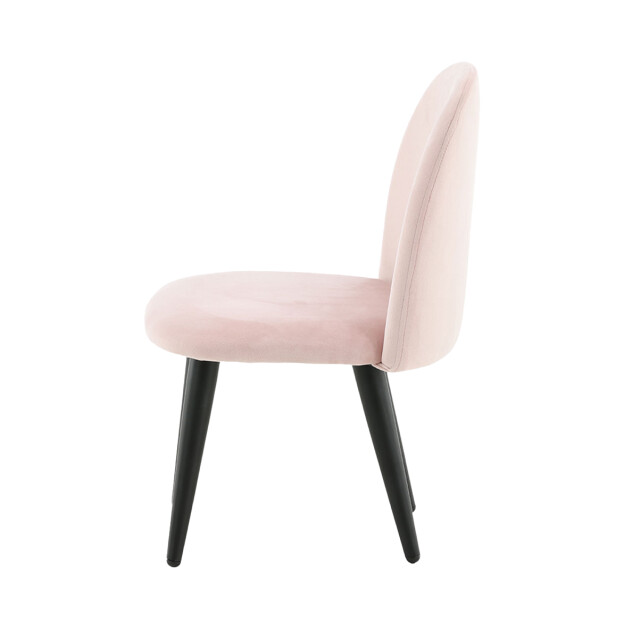 Nest living Britta velvet kinderstoel – met zwarte poten 3033389 large