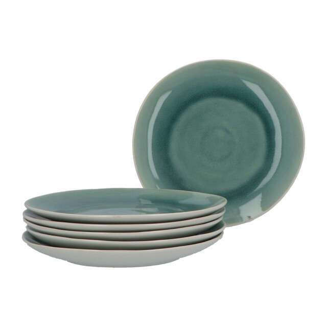 Secret de Gourmet 6 stuks dinerborden 27 cm esmee reactive glazing aardewerk 3047783 large