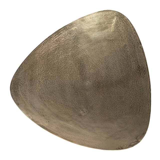 Clayre & Eef Salontafel 60x60x42 cm aluminium driehoek bijzettafel 1202793 large