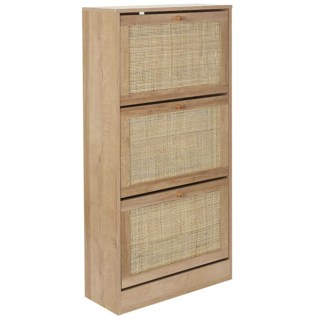 Home Deco Factory Schoenenkast bali 3 lades 24x60x113 cm voor 18 paar - 3047798 large